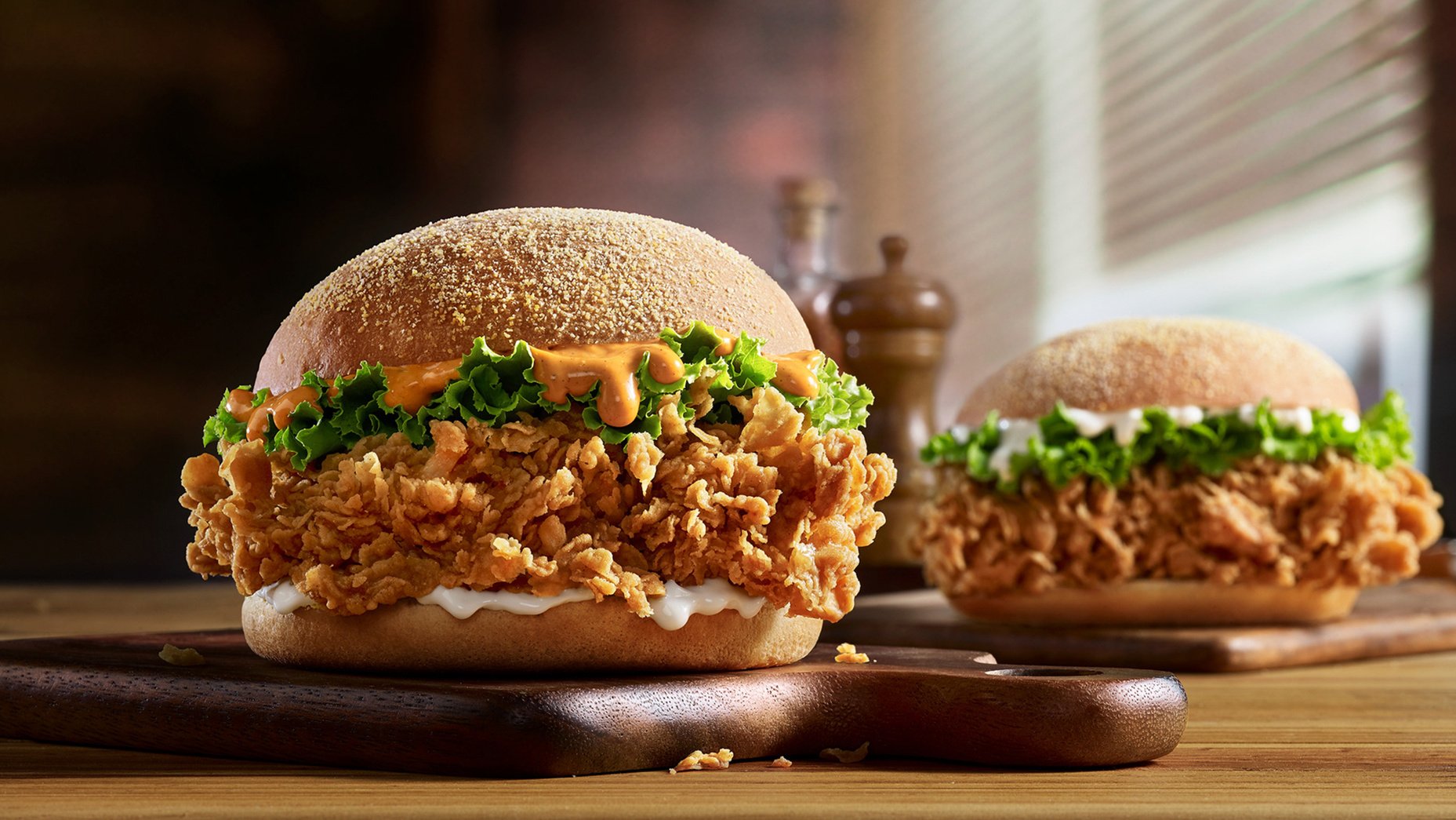 Chicken Burger.